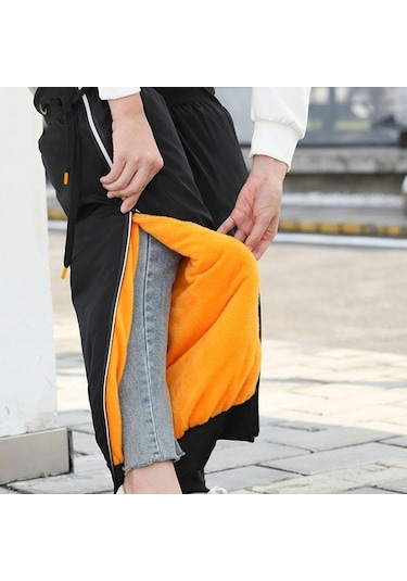 Trendooze Suntek Su Rüzgar Motosiklet Isıtıcı Geçirmez Cm Bacak 60 Xg Siyah