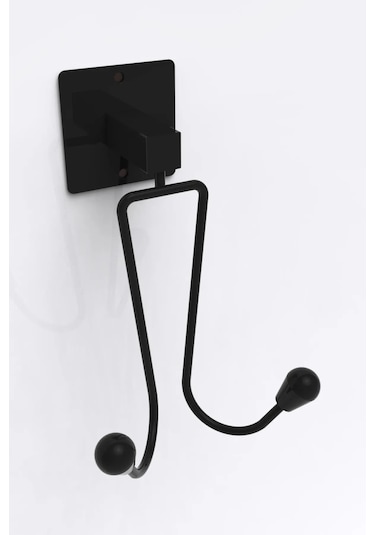 Yapışkanlı Siyah 4 Lü Suzun Askısı Havlu Askısı Wc Tuvalet Kağıtlık Rulo Havluluk Banyo Seti Siyah