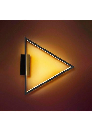 Bermuda Dekoratif Duvar Aplik Üçgen Model Led Linear Aydınlatma L