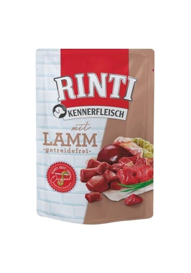 Rıntı Pouch Kuzulu Yetişkin Köpek Konservesi 400 Gr