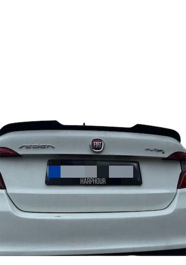 Fiat Egea Sedan Uyumlu İthal Bagaj Üstü Yarasa Spoiler Parlk Syh