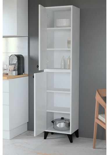 Masal Banyo Dolabı Beyaz