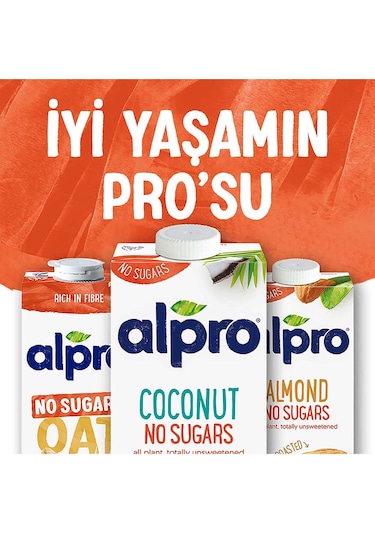 Alpro Şekersiz Hindistan Cevizi Sütü 1 L