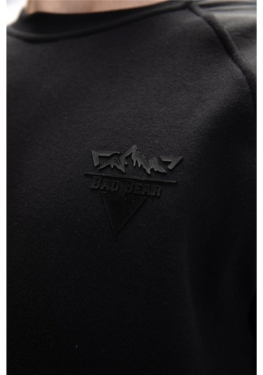 Hill Si Yah Crewneck Erkek Sweatshirt Siyah