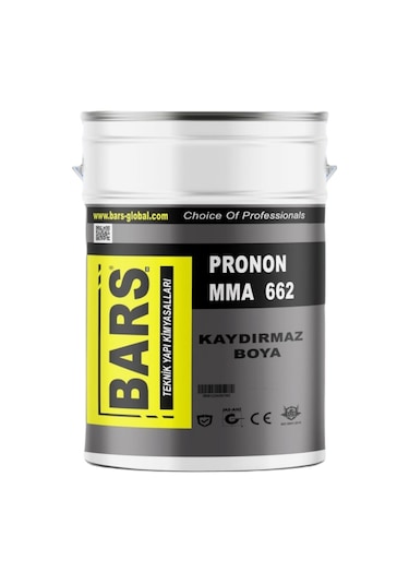 Bars Kaydırmaz Pürüzlü Merdiven Ve Zemin Boyası