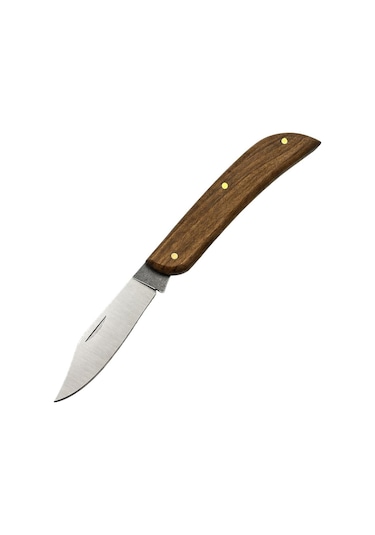 Argeus Ahşap Saplı - Model 6 Katlanır Oudoor Cep Çakısı Çok Renkli