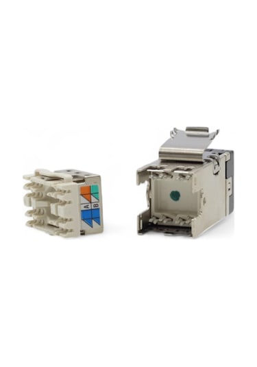 Commscope 2153449-2 Slx-6as-blk Cat6a Metallic Shielded Keystone Jack Siyah Renk