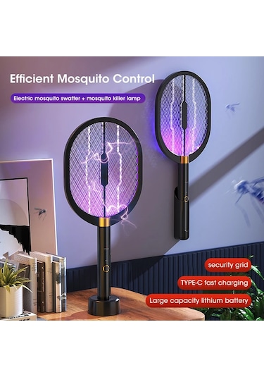 3000v Sivrisinek Katili Anti Sivrisinekler Elektrikli Usb Katil Raket Fly Standard Version