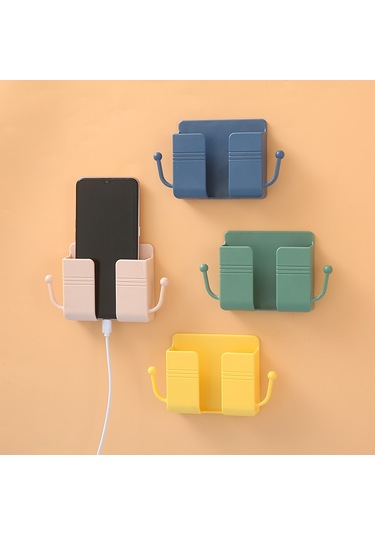 Duvara Monte Cep Telefonu Tutucu - Delme Gerektirmeyen, Duvara Monte Cep Telefonu Çok Renkli