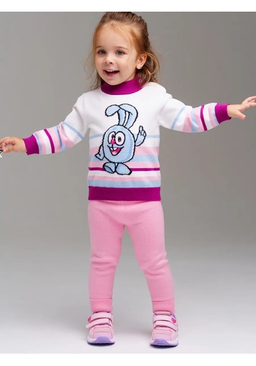 Playtoday Krosh Kaşkol İle Kazak 256398354 Beyaz