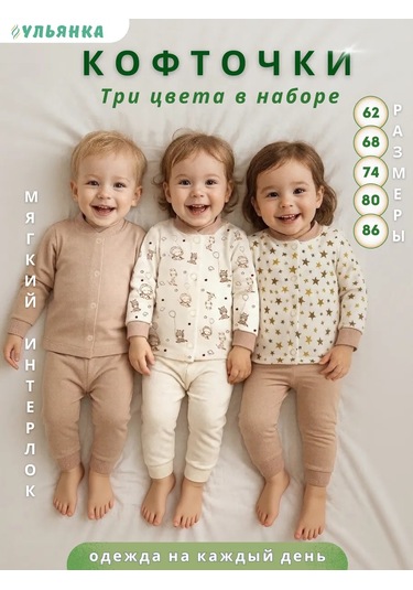 Ul'anka Yenidoğanlar İçin Gömlek Ve Body Takımı 213042679 Beyaz