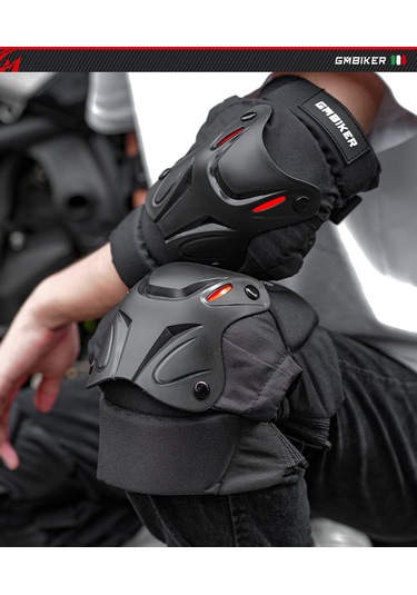 Eternal Luck Motosiklet Dirsek Pedleri Siyah