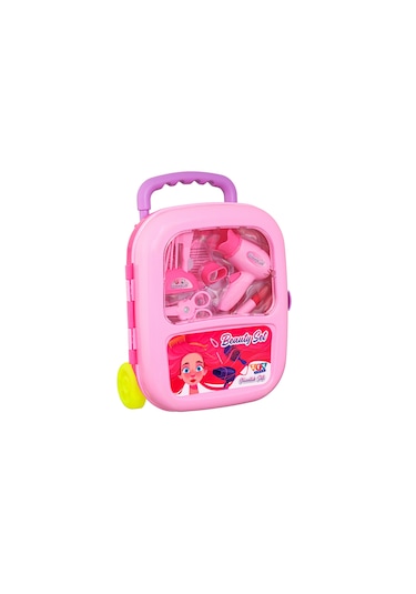 Zeytoys Oyuncak Valizli Güzellik Seti Pembe