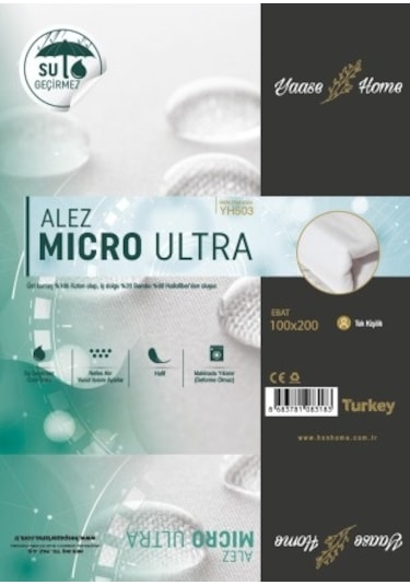 YAASE HOME MICRO SIVI GECİRMEZ ALEZ ( TEK KİŞİLİK )