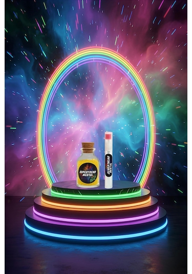 Mentol Topu 1000 Adet Sarı Mentol 1 Adet Apliaktör Hediye Beyaz