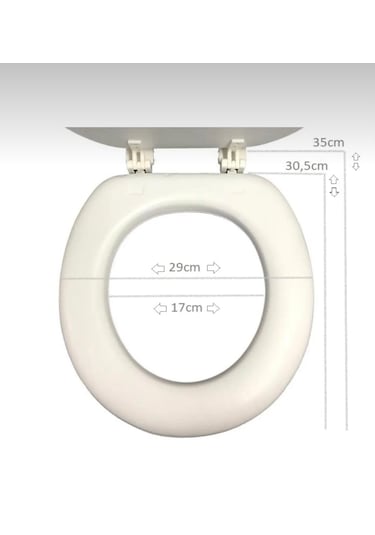 Byka Yumuşak Süngerli Puf Klozet Kapağ