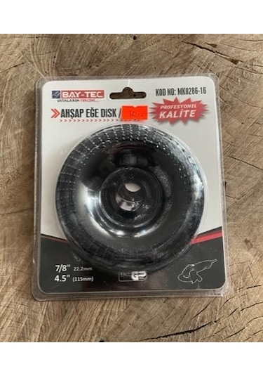 BAYTEC 125MM AHŞAP TÖRPÜSÜ AHŞAP ZIMPARA DİSKİ AHŞAP EĞE DİSKİ