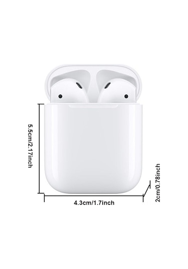 Folinda Hareket İçin Kablosuz Bluetooth Kulaklık, Tws Teknolojisi, Siri Desteği, 3 Saat Konuşma Süresi, Apple-huawei-xiaomi Uyumlu, Lightning Şarj Kutusu