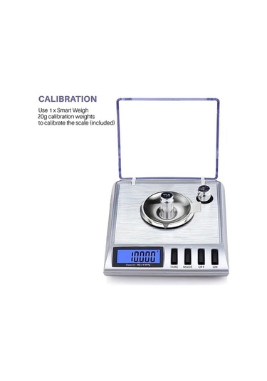 Fastbuy Wangxi Beyaz 0.001g Hassas Dijital Tartı - Mini Takı Altın Mutfak Laboratuvar Kullanımı Beyaz