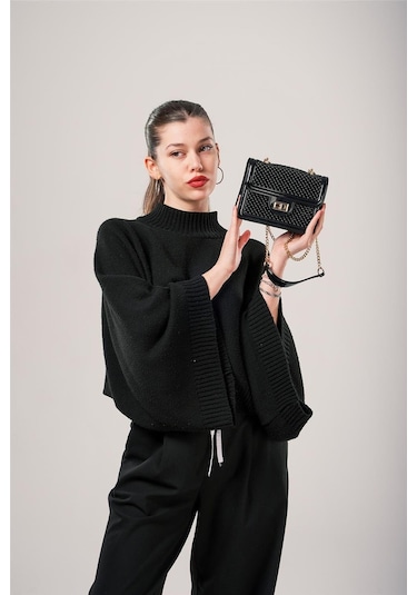 Ççs Kadın 17791 Omuz Ve El Çantası Siyah