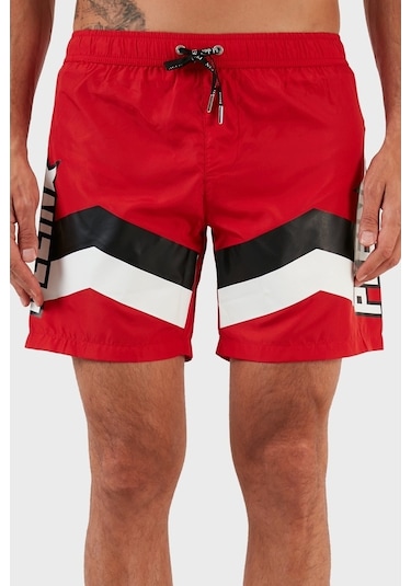 Philipp Plein Erkek Mayo Short Cupp06M0152 Kırmızı