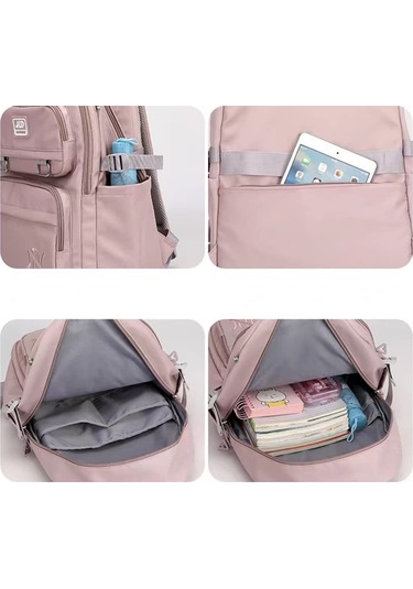 Xiyyadms Çiçek Desenli Vintage Sırt Çantası, 15.6" Laptop Taşıma, Yan Cep Ve Organizer Özellikli Çok Renkli