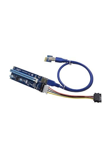 Pcı Express To Pcıe Adaptör Set 1X To 16X Usb 3.0 Bitcoin Mining