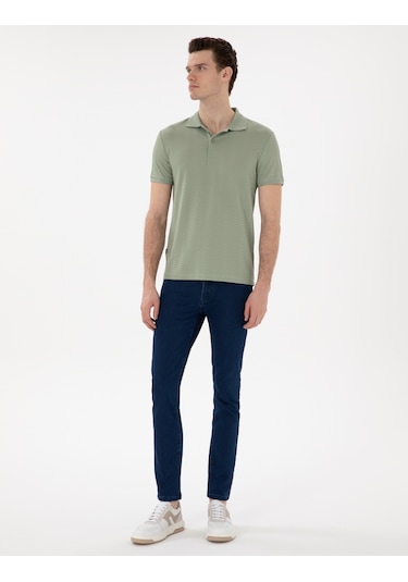Pierre Cardin Erkek Çağla Tişört 50310233-vr016 Çağla