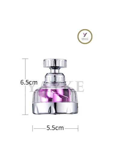 Yayke Pervaneli Su Tasarruflu Mutfak Lavabo Musluk Başlığı