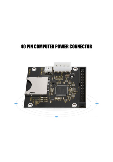 Ximistore9 Sd Karttan Ide'ye Dönüştürücü Adaptörü - İşletim Sistemi Yükleyebilir, Sessiz Çalışma, Pıo/dma/ultra Dma Desteği, 40 Pin Güç Bağlantısı
