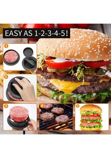 Burger, Hamburger, Et Presleri İçin Hamburger Şekillendirici