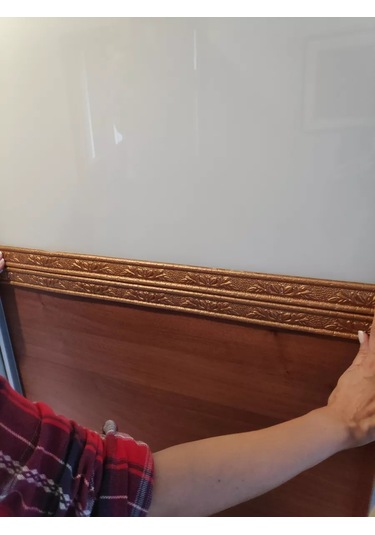 Domostroj Dekoratif Kendinden Yapışkanlık Esnek Pvc Köşe Süpürgelik 2,3 M 173260270