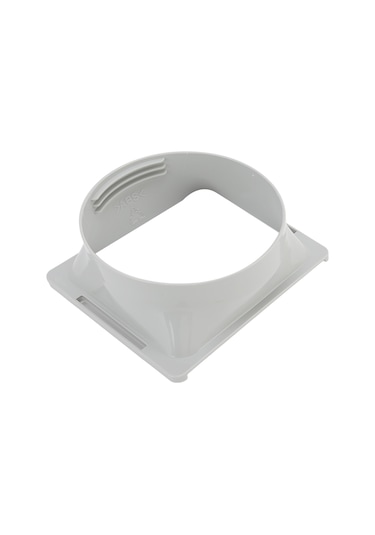 Konesam Abs Malzeme Akıllı Klima Soğutucu Exhaust Boru Bağlantı Elemanı - 150mm Çap, Saat/yönsüz Vida Uyumlu, Isı Ve Haşere Engeli Erişim Parçası