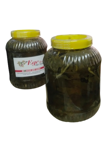 Atça/demirhan Köyü Sultaniye Salamura Asma Yaprak Yeni Mahsul 2 Kg Bidonda