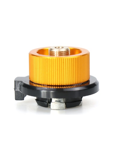 Neevoyu Kamp Ve Yürüyüş İçin Alüminyum Abs Konstrüksiyonlu 7/16"-28ns Standart Valf Bağlayıcı Silindir Adaptörü Altın