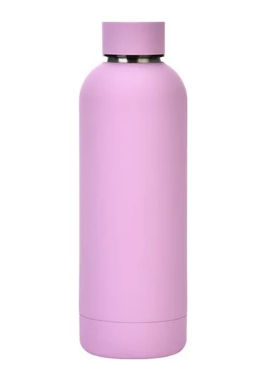 Yalıtımlı Paslanmaz Çelik Spor Su Şişesi Mor Mor
