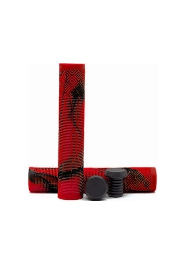 Epic 165mm Kırmızı Siyah Renkli Bmx Dirt Jump Bisiklet Elcik Kırmızı