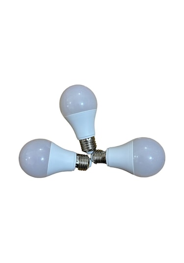 3 Adet 10 Watt 900 Lumen Beyaz Işık Led Ampul