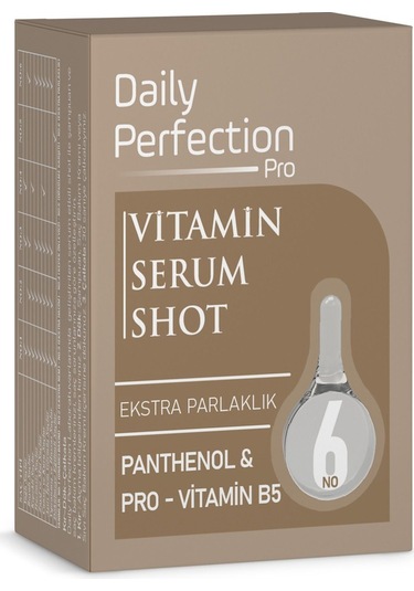 Daily Perfection Pro Shot No:6 Ekstra Parlaklık Provitamin Serum 2 x 6 ML