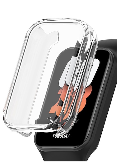 Xiaomi Smart Band 8 Active Silikon Kasa Ve Ekran Koruyucu