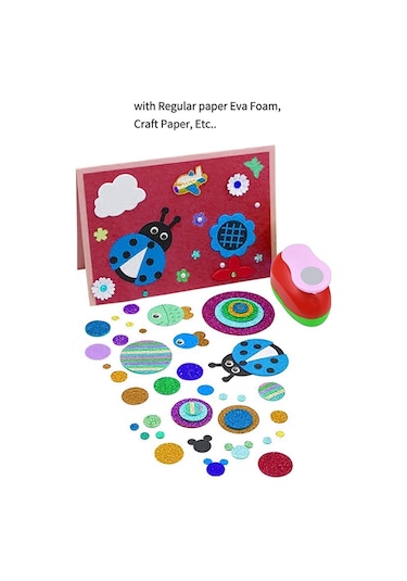 Yuvarlak Embosser Çocuk El Aletleri, Renk Rastgele Teslimat, Stil: 8805 16mm