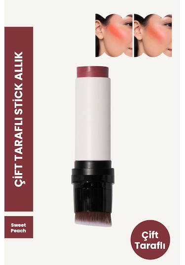 Pop Beauty Çift Taraflı Stick Allık Blush Pop Stick Allık1 Peach Pink