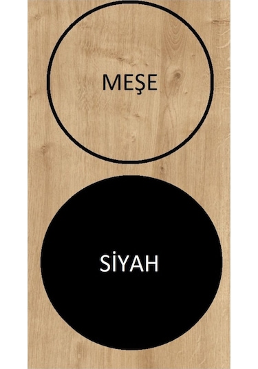 Floradesign Saphire Konsol / Konsol / Çok Amaçlı Dolap 160 Cm Meşe-siyah