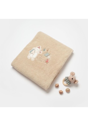 Bibaby Happy Camper Battaniye 85x90 Cm 64710 Bej