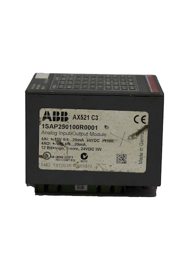 1sap250100r0001 Ax521 S500 Analog Input/output Mod