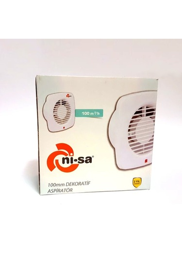 Nisa Banyo 100 MM Dekoratif Aspiratör