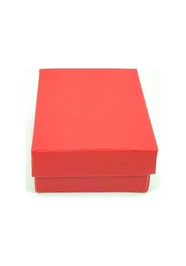 Kırmızı Karton Kolye&bileklik&set Kutusu Süngerli 24 Adet