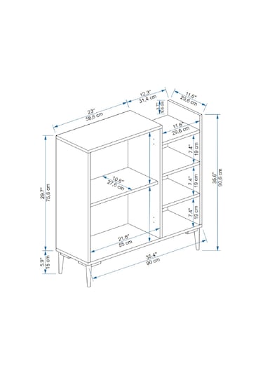 Arnetti Mutfak Banyo Dolabı Leskar Çok Amaçlı Dolap, Beyaz