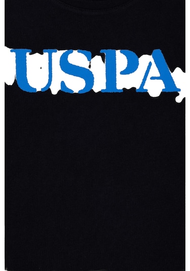 Çocuk Basic Bisiklet Yaka Tişört SIYAH