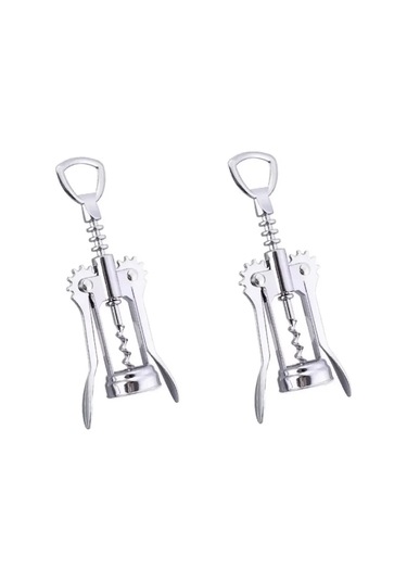 Liangmei Ambalajlı Klasik Şişe Açacağı Premium Çinko Alaşımlı Ahşap